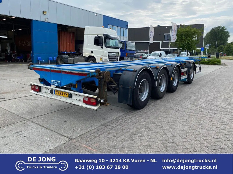 D-Tec CT-43-04D VCC-05 Combitrailer / 4 Axles / 1x Lift Axle - Kontejnerovy návěs/ Výměnná nástavba: obrázek 1 D-Tec CT-43-04D VCC-05 Combitrailer / 4 Axles / 1x Lift Axle - Kontejnerovy návěs/ Výměnná nástavba: obrázek 1