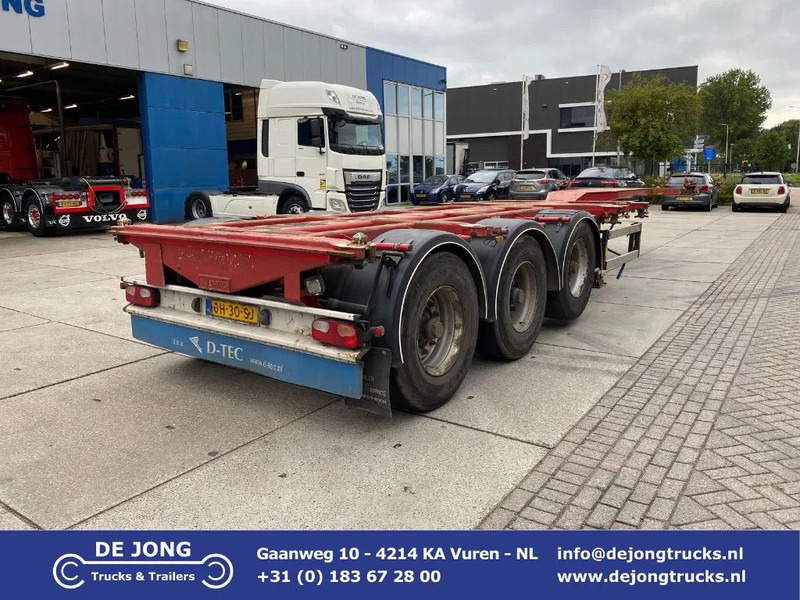 D-Tec FT-43-03V / Flexitrailer / 2x Extendable / BPW / 1x Lift Axle - Kontejnerovy návěs/ Výměnná nástavba: obrázek 1 D-Tec FT-43-03V / Flexitrailer / 2x Extendable / BPW / 1x Lift Axle - Kontejnerovy návěs/ Výměnná nástavba: obrázek 1