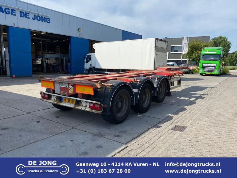 D-Tec FT-43-03V / Flexitrailer / 3x Extendable / SAF / 1x Lift Axle - Kontejnerovy návěs/ Výměnná nástavba: obrázek 1 D-Tec FT-43-03V / Flexitrailer / 3x Extendable / SAF / 1x Lift Axle - Kontejnerovy návěs/ Výměnná nástavba: obrázek 1