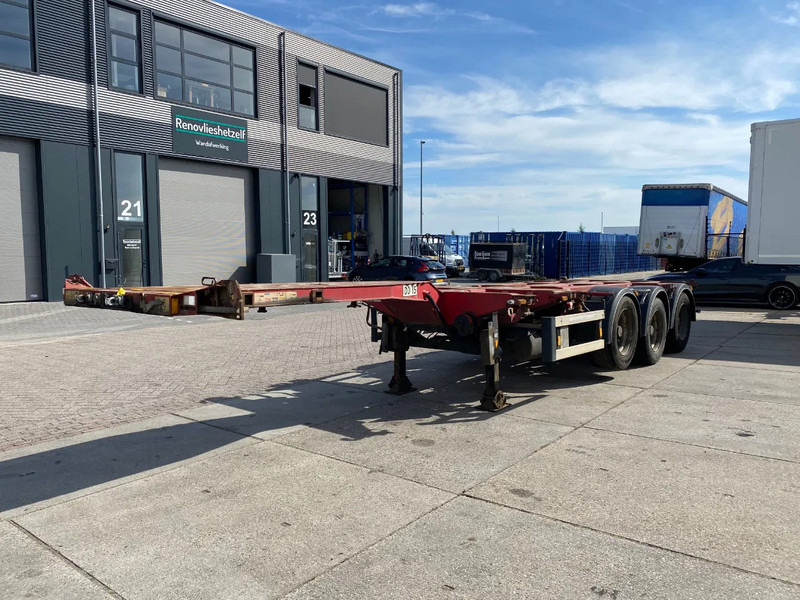 D-Tec FT-43-03V / Flexitrailer / 3x Extendable / SAF / 1x Lift Axle - Kontejnerovy návěs/ Výměnná nástavba: obrázek 4 D-Tec FT-43-03V / Flexitrailer / 3x Extendable / SAF / 1x Lift Axle - Kontejnerovy návěs/ Výměnná nástavba: obrázek 4