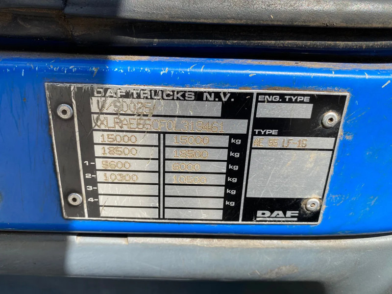 Nákladní auto - kabelový systém DAF LF 55.220 / Cable System / Manual / Euro 3: obrázek 12