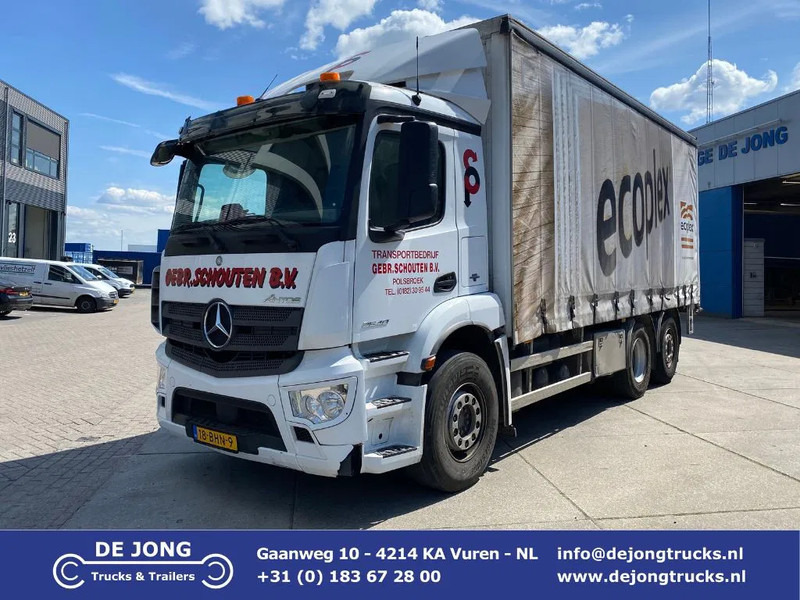 Mercedes-Benz Antos 2840 / 6x2/4 / Tautliner / Kooiaap - Plachtový nákladní auto: obrázek 1 Mercedes-Benz Antos 2840 / 6x2/4 / Tautliner / Kooiaap - Plachtový nákladní auto: obrázek 1