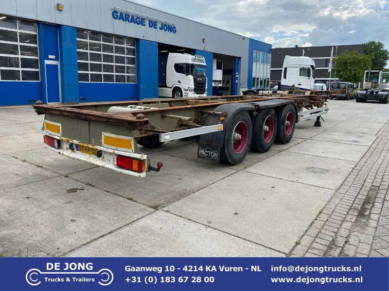 Pacton 40 FT Container Chassis / BPW + DISC - Kontejnerovy návěs/ Výměnná nástavba: obrázek 1 Pacton 40 FT Container Chassis / BPW + DISC - Kontejnerovy návěs/ Výměnná nástavba: obrázek 1