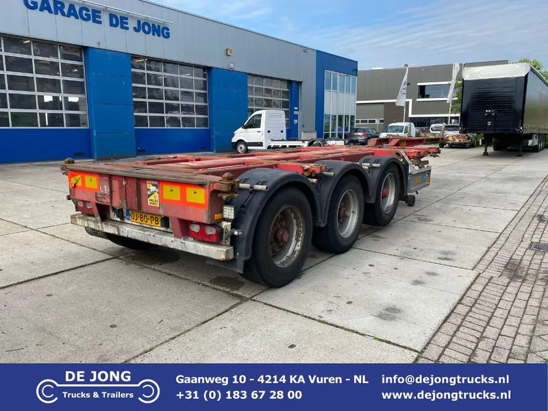 Pacton T3-010 Multi / 3x Extendable / 1x Lift Axle - Kontejnerovy návěs/ Výměnná nástavba: obrázek 1 Pacton T3-010 Multi / 3x Extendable / 1x Lift Axle - Kontejnerovy návěs/ Výměnná nástavba: obrázek 1