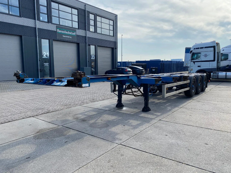Renders Container chassis / Mercedes + Disc / 1x Lift Axle / 1x Extendable - Kontejnerovy návěs/ Výměnná nástavba: obrázek 4 Renders Container chassis / Mercedes + Disc / 1x Lift Axle / 1x Extendable - Kontejnerovy návěs/ Výměnná nástavba: obrázek 4