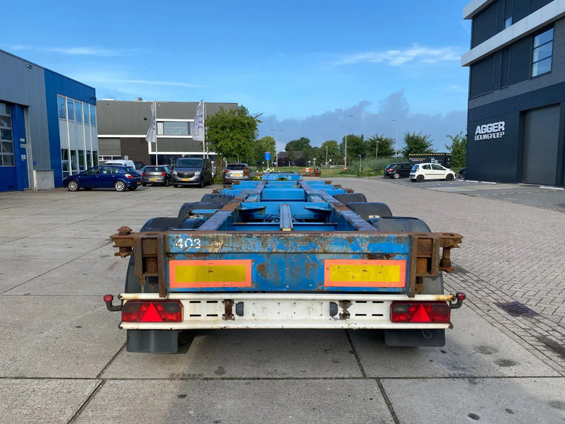 Renders Container chassis / Mercedes + Disc / 1x Lift Axle / 1x Extendable - Kontejnerovy návěs/ Výměnná nástavba: obrázek 2 Renders Container chassis / Mercedes + Disc / 1x Lift Axle / 1x Extendable - Kontejnerovy návěs/ Výměnná nástavba: obrázek 2