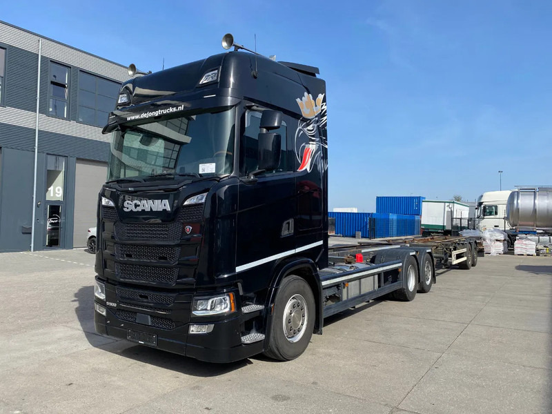 Scania S500 NGS BDF / Retarder / 6x2 + trailer - Kontejnérový podvozek/ Výměnná nástavba: obrázek 3 Scania S500 NGS BDF / Retarder / 6x2 + trailer - Kontejnérový podvozek/ Výměnná nástavba: obrázek 3