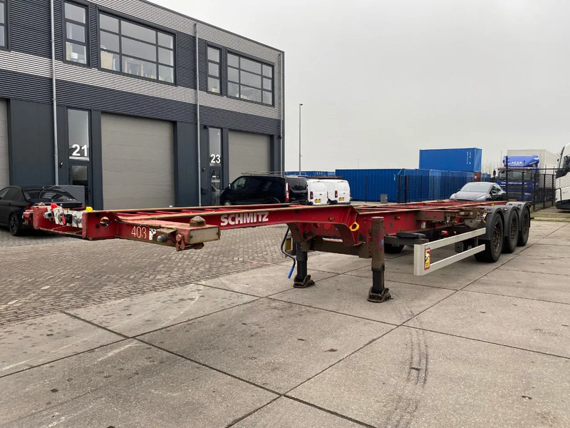 Schmitz Cargobull SCF 24 G Chassis / SAF + Disc / 1x Extendable / Lift axle - Kontejnerovy návěs/ Výměnná nástavba: obrázek 3 Schmitz Cargobull SCF 24 G Chassis / SAF + Disc / 1x Extendable / Lift axle - Kontejnerovy návěs/ Výměnná nástavba: obrázek 3