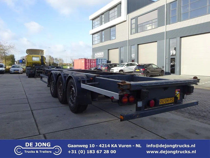 Schmitz Cargobull SCF 24G / MB + DISC / 40-45FT / 1x Lift axle - Kontejnerovy návěs/ Výměnná nástavba: obrázek 1 Schmitz Cargobull SCF 24G / MB + DISC / 40-45FT / 1x Lift axle - Kontejnerovy návěs/ Výměnná nástavba: obrázek 1