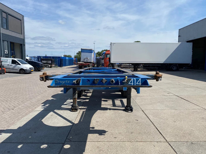 TURBO'S HOET 20 FT Container Chassis / APK t/m 3-2026 / BPW + Drum - Kontejnerovy návěs/ Výměnná nástavba: obrázek 5 TURBO'S HOET 20 FT Container Chassis / APK t/m 3-2026 / BPW + Drum - Kontejnerovy návěs/ Výměnná nástavba: obrázek 5