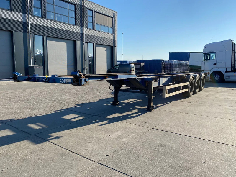 TURBO'S HOET 40 FT / BPW + Disc / 1x Lift Axle / 4690 KG! - Kontejnerovy návěs/ Výměnná nástavba: obrázek 4 TURBO'S HOET 40 FT / BPW + Disc / 1x Lift Axle / 4690 KG! - Kontejnerovy návěs/ Výměnná nástavba: obrázek 4