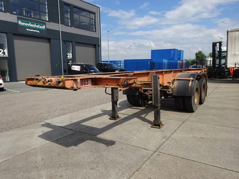 Van Hool 20 FT Container Chassis / Steel Suspension / Double Tyres - Kontejnerovy návěs/ Výměnná nástavba: obrázek 5 Van Hool 20 FT Container Chassis / Steel Suspension / Double Tyres - Kontejnerovy návěs/ Výměnná nástavba: obrázek 5