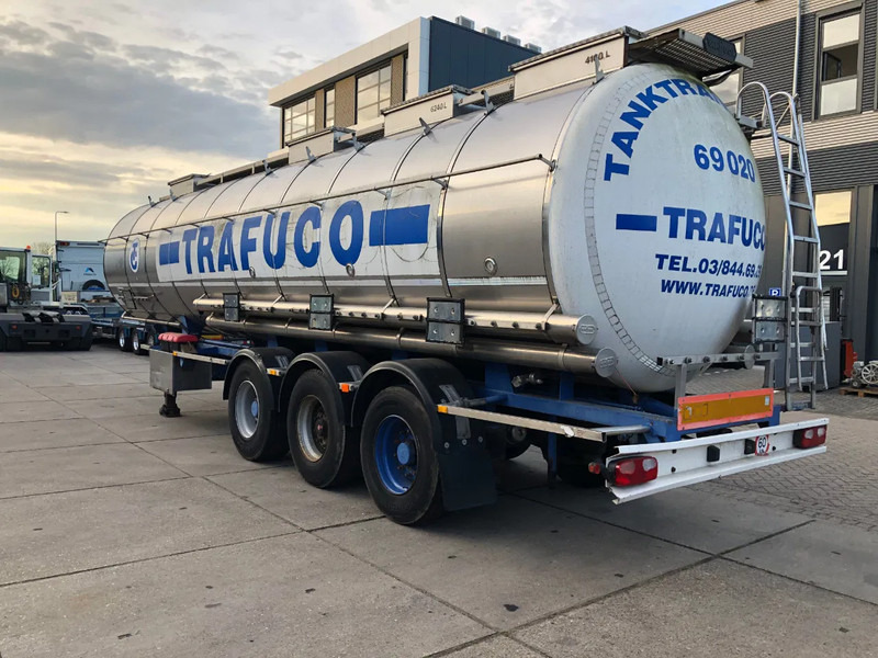Van Hool Tank / 33.280 LT / 4 compartments / ADR / Inox - Cisternový návěs: obrázek 3 Van Hool Tank / 33.280 LT / 4 compartments / ADR / Inox - Cisternový návěs: obrázek 3