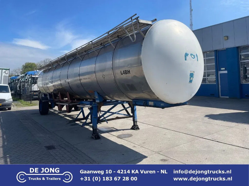 Van Hool Tank / For Parts / Inox / 3 compartments / ADR / 31500 LT - Cisternový návěs: obrázek 1 Van Hool Tank / For Parts / Inox / 3 compartments / ADR / 31500 LT - Cisternový návěs: obrázek 1