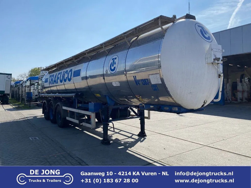 Van Hool Tank / Inox / 3 compartments / 30000 LT - Cisternový návěs: obrázek 1 Van Hool Tank / Inox / 3 compartments / 30000 LT - Cisternový návěs: obrázek 1