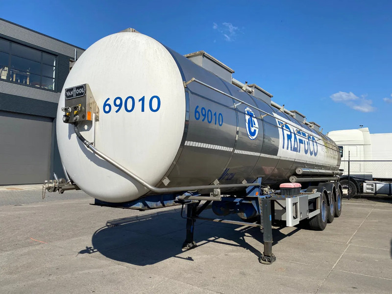 Van Hool Tank / Inox / 31200 LT / SAF - Cisternový návěs: obrázek 3 Van Hool Tank / Inox / 31200 LT / SAF - Cisternový návěs: obrázek 3