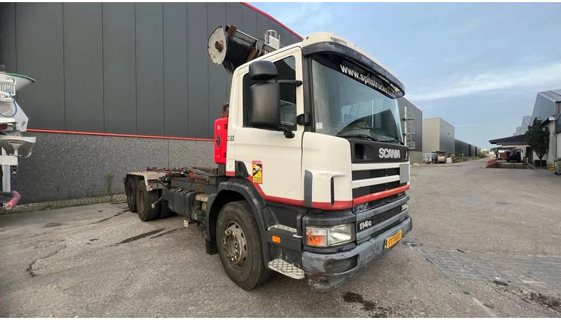 Scania P114-380 Manual + FULL STEEL+ Retarder - Kontejnérový podvozek/ Výměnná nástavba: obrázek 5 Scania P114-380 Manual + FULL STEEL+ Retarder - Kontejnérový podvozek/ Výměnná nástavba: obrázek 5