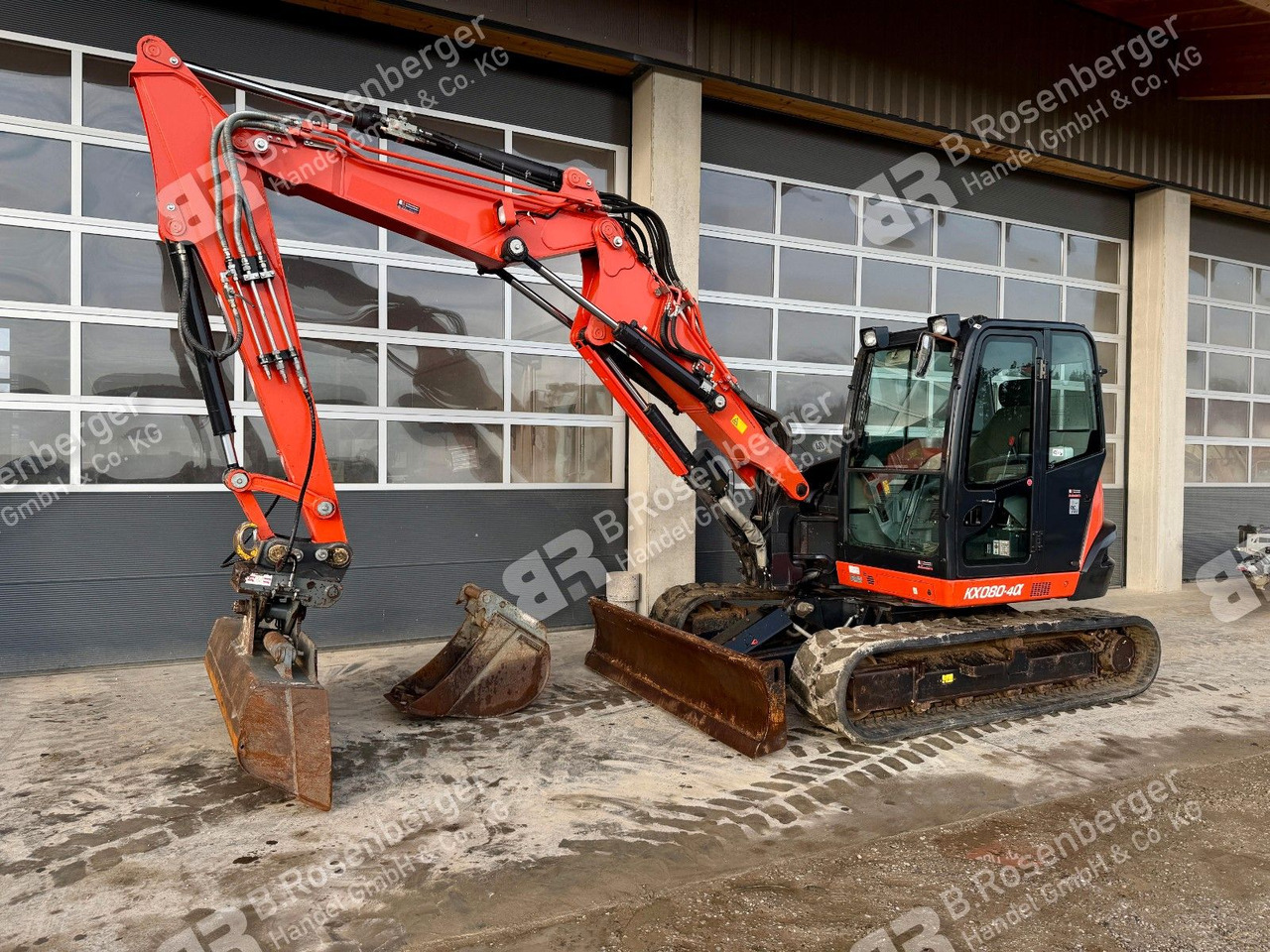 Kubota KX080-4 Verstellausleger / nur 2275h /Klima - Mini rýpadlo: obrázek 1 Kubota KX080-4 Verstellausleger / nur 2275h /Klima - Mini rýpadlo: obrázek 1
