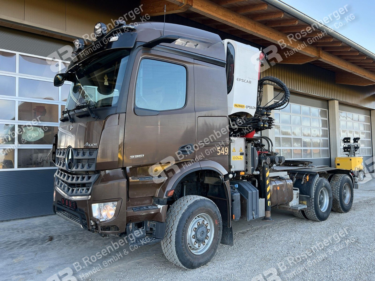 Mercedes-Benz Arocs 3351 6x6 Palfinger Epsilon S260Z96 - Lesovůz, Auto s hydraulickou rukou: obrázek 4 Mercedes-Benz Arocs 3351 6x6 Palfinger Epsilon S260Z96 - Lesovůz, Auto s hydraulickou rukou: obrázek 4