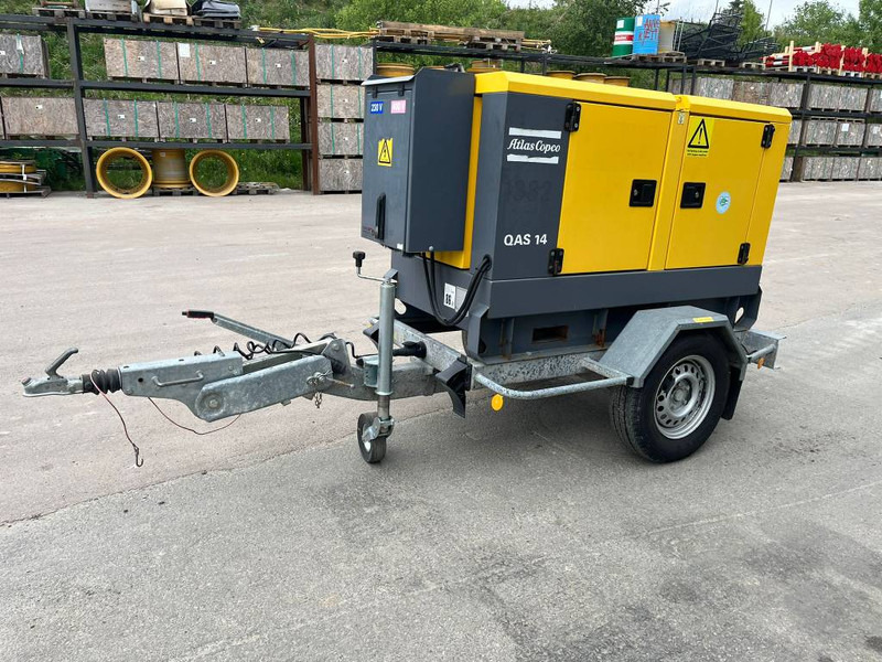 Atlas-Copco QAS14 ST3 - Elektrický generátor: obrázek 1 Atlas-Copco QAS14 ST3 - Elektrický generátor: obrázek 1
