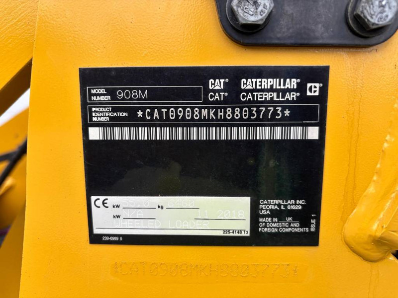 Cat 908 M - Kolový nakladač: obrázek 5 Cat 908 M - Kolový nakladač: obrázek 5