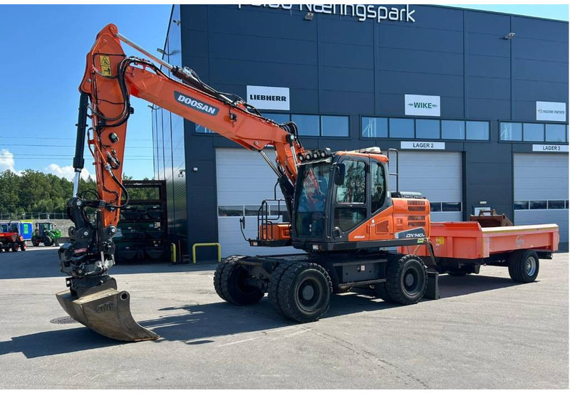 Doosan DX 140 W-5 - Kolesové rýpadlo: obrázek 1 Doosan DX 140 W-5 - Kolesové rýpadlo: obrázek 1