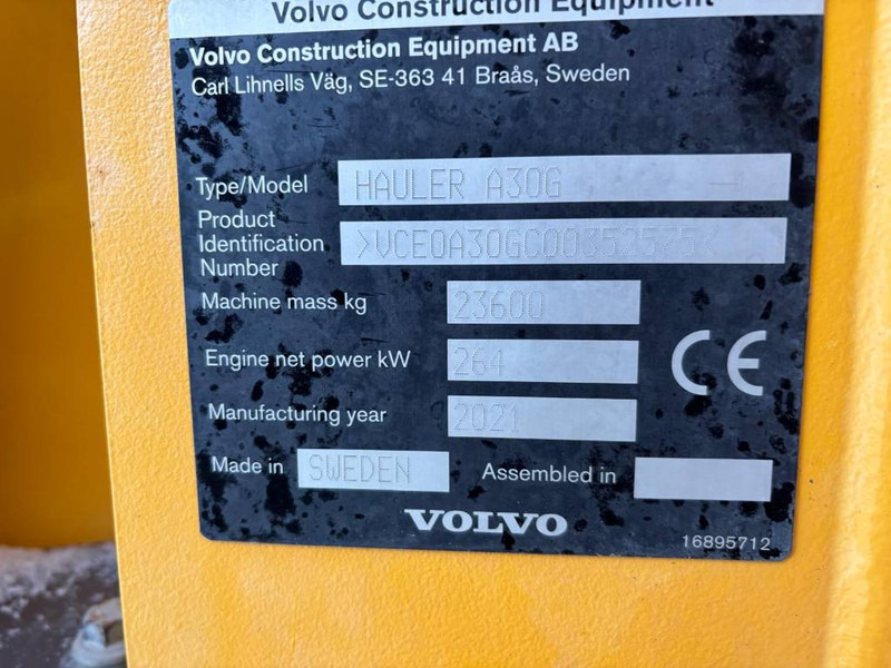 Volvo A 30 G leasing Volvo A 30 G: obrázek 6