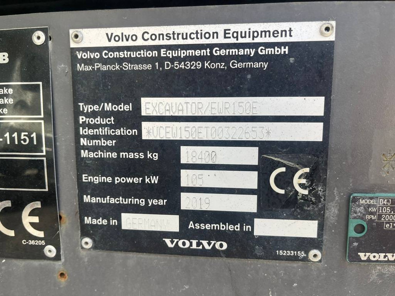 Volvo EWR 150 E - Kolesové rýpadlo: obrázek 5 Volvo EWR 150 E - Kolesové rýpadlo: obrázek 5