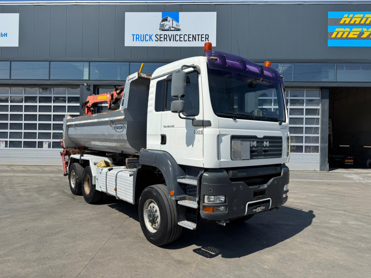 MAN TGA 28.430 6x4-4 Kran - Sklápěč, Auto s hydraulickou rukou: obrázek 3 MAN TGA 28.430 6x4-4 Kran - Sklápěč, Auto s hydraulickou rukou: obrázek 3