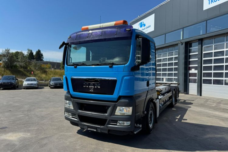 MAN TGX 26.480 6x2 Kompressor - Kontejnérový podvozek/ Výměnná nástavba: obrázek 1 MAN TGX 26.480 6x2 Kompressor - Kontejnérový podvozek/ Výměnná nástavba: obrázek 1