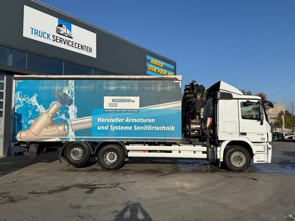 MERCEDES Actros 2548 6x2 Hiab 244-5 - Auto s hydraulickou rukou: obrázek 5 MERCEDES Actros 2548 6x2 Hiab 244-5 - Auto s hydraulickou rukou: obrázek 5