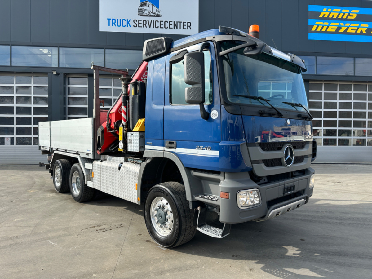 MERCEDES Actros 2648 6x4/4 Fassi455 SZM/Pritsche - Auto s hydraulickou rukou: obrázek 4 MERCEDES Actros 2648 6x4/4 Fassi455 SZM/Pritsche - Auto s hydraulickou rukou: obrázek 4