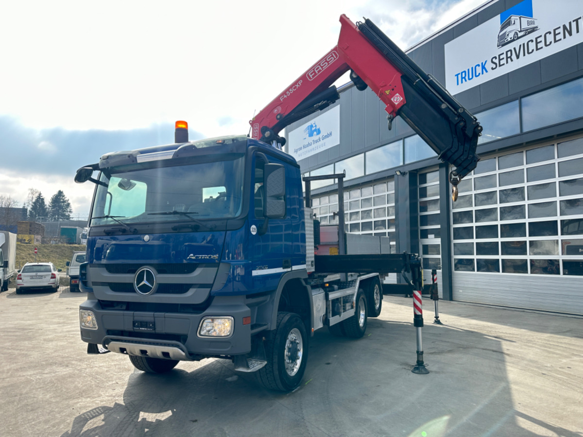 MERCEDES Actros 2648 6x4/4 Fassi455 SZM/Pritsche - Auto s hydraulickou rukou: obrázek 2 MERCEDES Actros 2648 6x4/4 Fassi455 SZM/Pritsche - Auto s hydraulickou rukou: obrázek 2