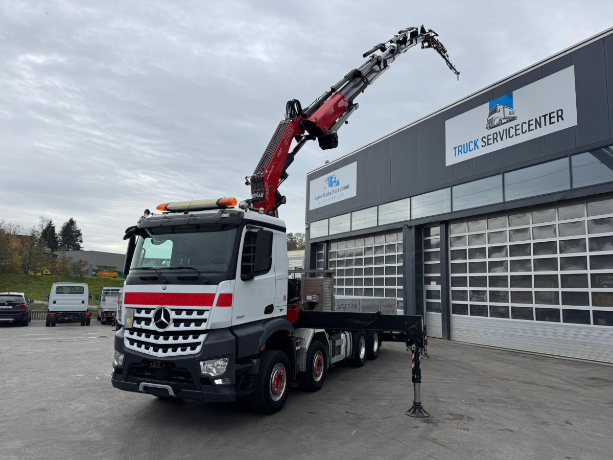 MERCEDES Arocs 3251 8x4 Fassi 660 6-6 - Auto s hydraulickou rukou: obrázek 1 MERCEDES Arocs 3251 8x4 Fassi 660 6-6 - Auto s hydraulickou rukou: obrázek 1