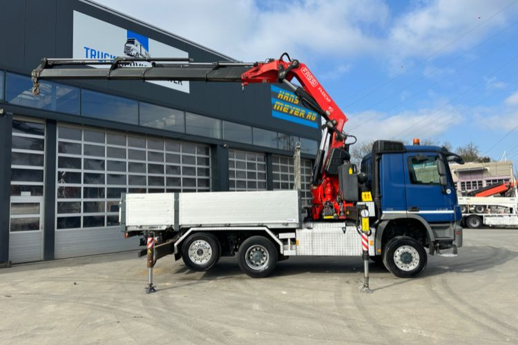 Auto s hydraulickou rukou, Nákladní automobil valníkový/ Plošinový Mercedes-Benz Actros 2648 6x4/4 Fassi455 SZM/Pritsche: obrázek 13