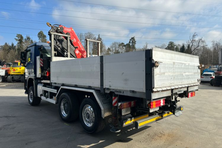 Auto s hydraulickou rukou, Nákladní automobil valníkový/ Plošinový Mercedes-Benz Actros 2648 6x4/4 Fassi455 SZM/Pritsche: obrázek 14