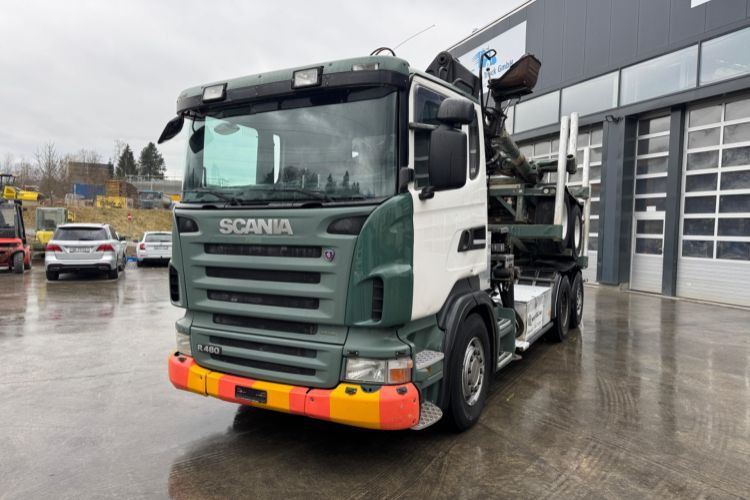 Scania R480 6x2 Loglift F265 mit Dolly - Nákladní auto: obrázek 1 Scania R480 6x2 Loglift F265 mit Dolly - Nákladní auto: obrázek 1