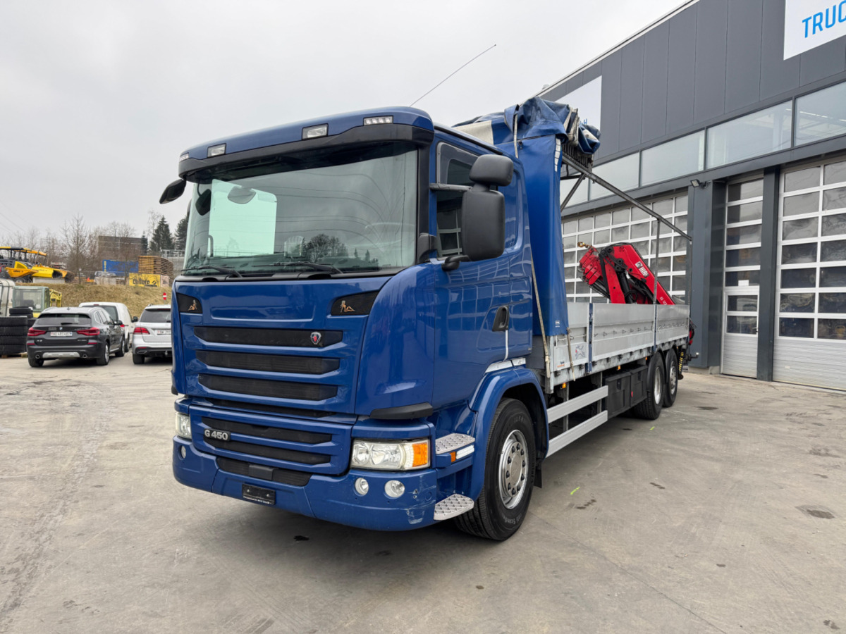 SCANIA G450 6x2 Hiab 122-4 - Auto s hydraulickou rukou: obrázek 2 SCANIA G450 6x2 Hiab 122-4 - Auto s hydraulickou rukou: obrázek 2
