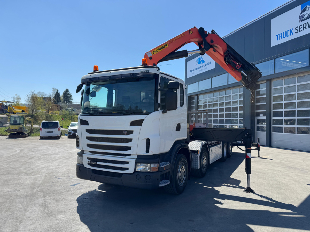 SCANIA G480 8x2 Palfinger 50002-6 - Auto s hydraulickou rukou: obrázek 1 SCANIA G480 8x2 Palfinger 50002-6 - Auto s hydraulickou rukou: obrázek 1