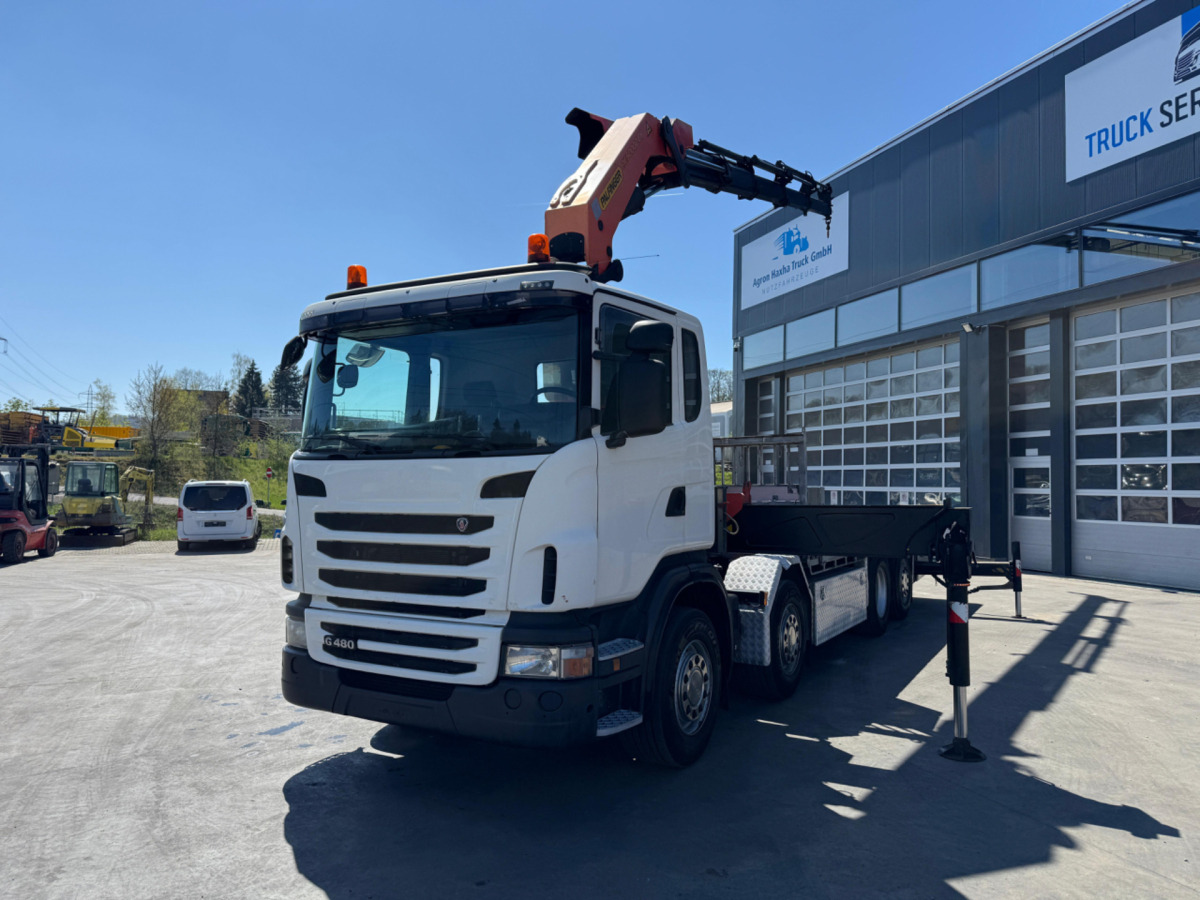 SCANIA G480 8x2 Palfinger 50002-6 - Auto s hydraulickou rukou: obrázek 2 SCANIA G480 8x2 Palfinger 50002-6 - Auto s hydraulickou rukou: obrázek 2