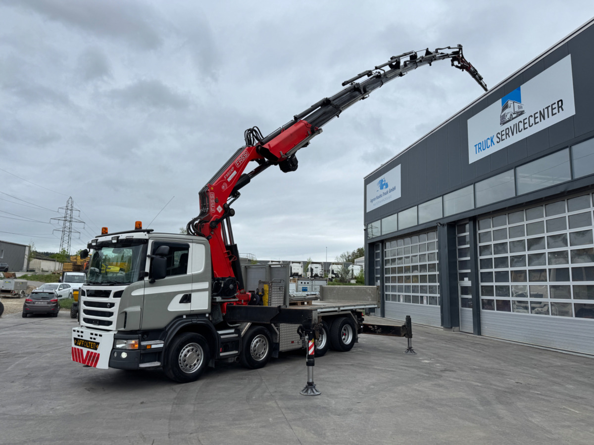 SCANIA G480 8x4 SZM/Pritsche Fassi 950 - Auto s hydraulickou rukou: obrázek 5 SCANIA G480 8x4 SZM/Pritsche Fassi 950 - Auto s hydraulickou rukou: obrázek 5