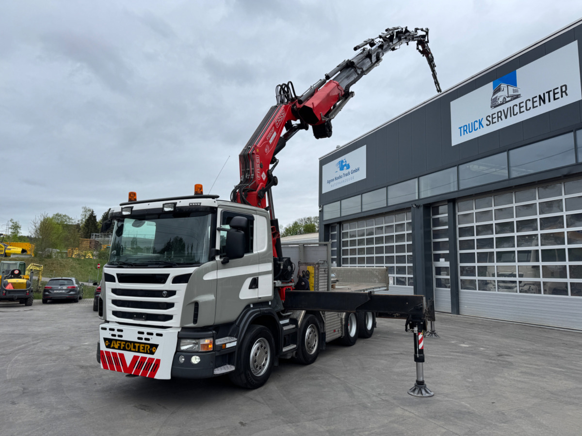 SCANIA G480 8x4 SZM/Pritsche Fassi 950 - Auto s hydraulickou rukou: obrázek 2 SCANIA G480 8x4 SZM/Pritsche Fassi 950 - Auto s hydraulickou rukou: obrázek 2