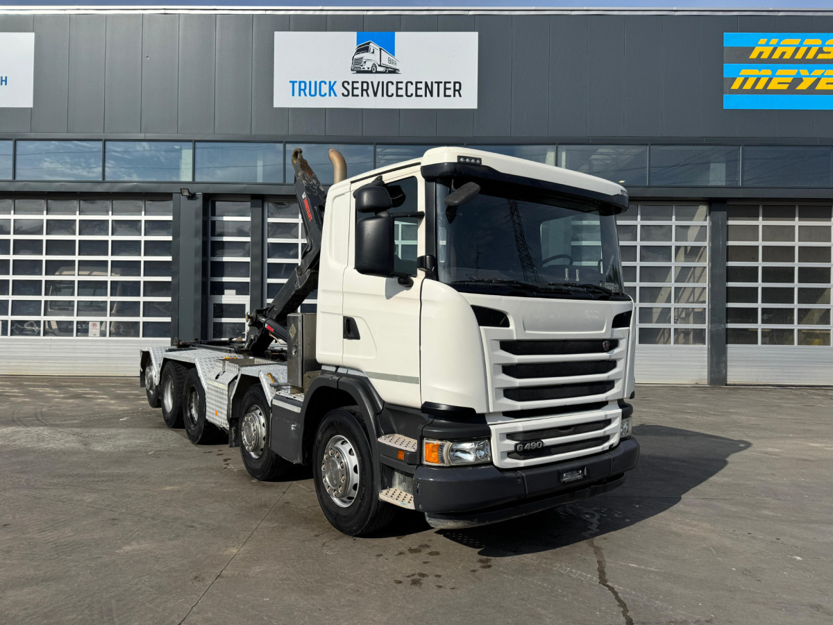SCANIA G490 10x4 Hiab 26T - Hákový nosič kontejnerů: obrázek 3 SCANIA G490 10x4 Hiab 26T - Hákový nosič kontejnerů: obrázek 3