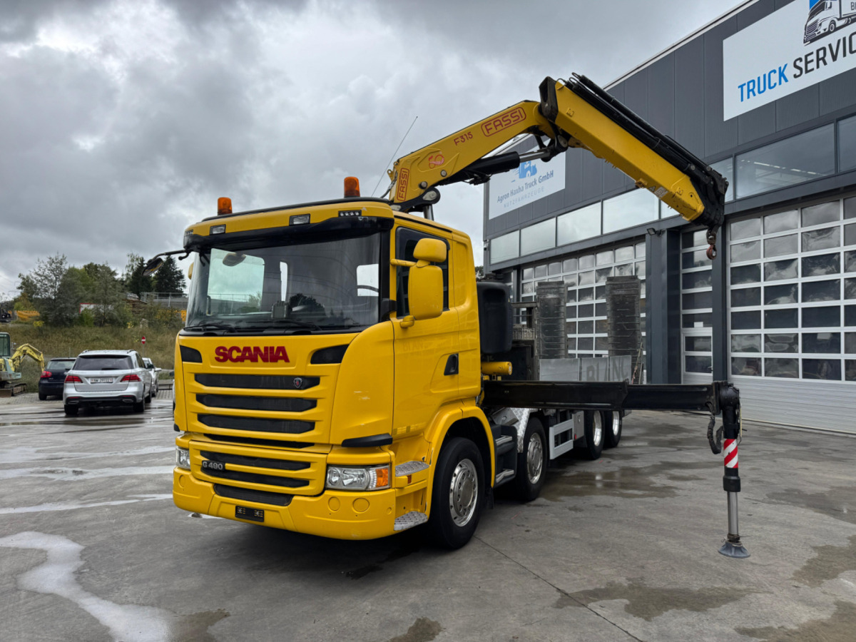 SCANIA G490 8x4 Fassi 315-5 Taxi - Auto s hydraulickou rukou: obrázek 1 SCANIA G490 8x4 Fassi 315-5 Taxi - Auto s hydraulickou rukou: obrázek 1