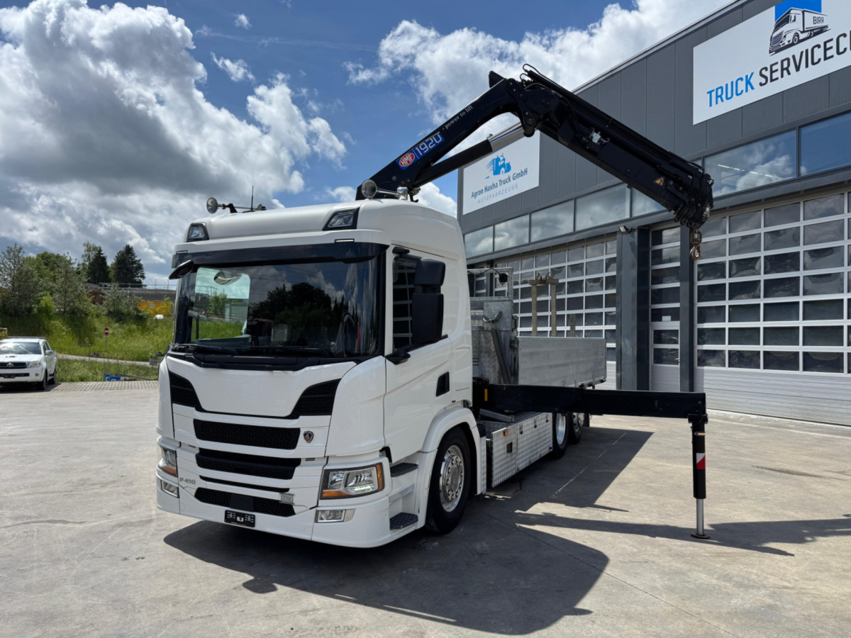 SCANIA P410 6x2 HMF1920-5 - Auto s hydraulickou rukou: obrázek 1 SCANIA P410 6x2 HMF1920-5 - Auto s hydraulickou rukou: obrázek 1