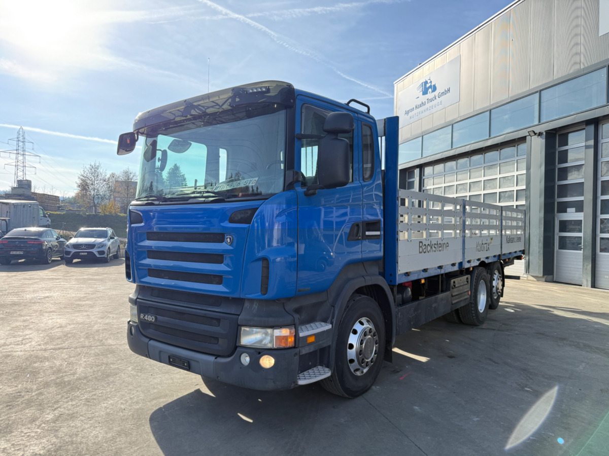 SCANIA R480 6x2 Alu - Nákladní automobil valníkový/ Plošinový: obrázek 1 SCANIA R480 6x2 Alu - Nákladní automobil valníkový/ Plošinový: obrázek 1