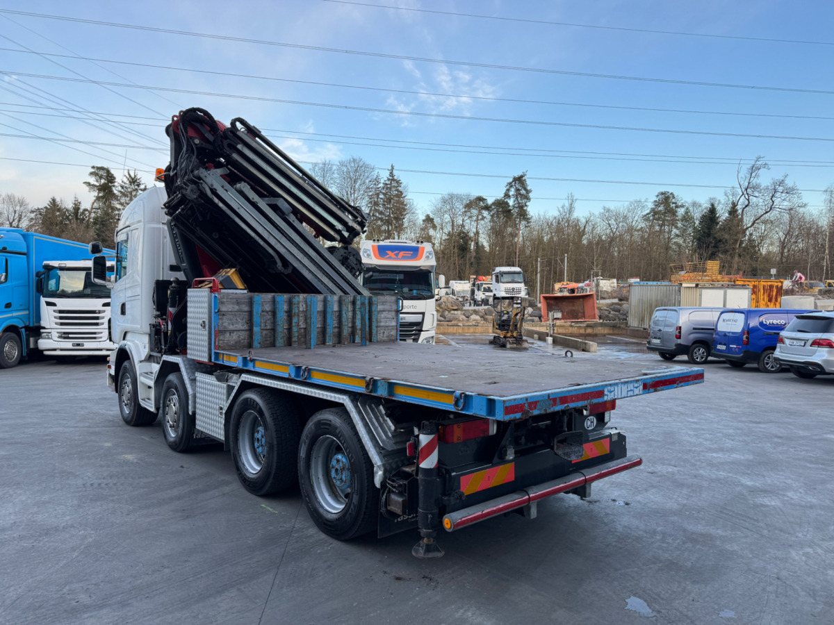 Auto s hydraulickou rukou SCANIA R480 8x4 Fassi 660 SZM/Pritsche: obrázek 15