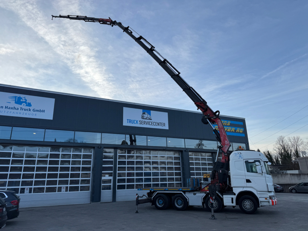 SCANIA R480 8x4 Fassi 660 SZM/Pritsche - Auto s hydraulickou rukou: obrázek 3 SCANIA R480 8x4 Fassi 660 SZM/Pritsche - Auto s hydraulickou rukou: obrázek 3
