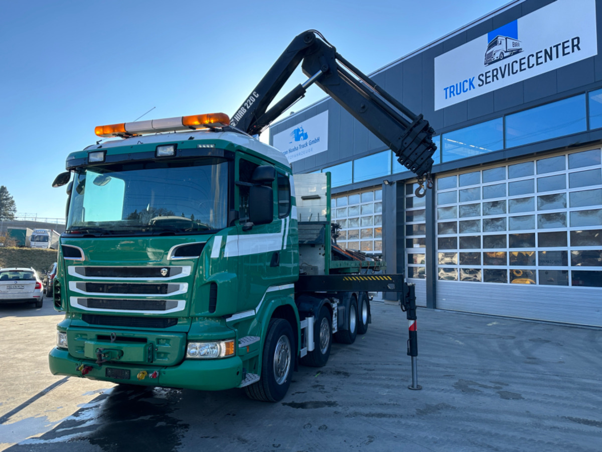 SCANIA R480 8x4 SWS SZM/Kran/Pritsche - Auto s hydraulickou rukou: obrázek 2 SCANIA R480 8x4 SWS SZM/Kran/Pritsche - Auto s hydraulickou rukou: obrázek 2
