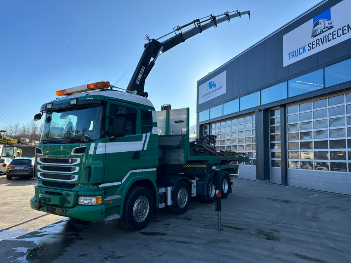 SCANIA R480 8x4 SWS SZM/Kran/Pritsche - Auto s hydraulickou rukou: obrázek 3 SCANIA R480 8x4 SWS SZM/Kran/Pritsche - Auto s hydraulickou rukou: obrázek 3